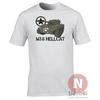 Футболка Танк-истребитель M18 Hellcat Военная Вторая мировая Война День Д История Армия США ВОВ Мир Танков