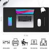 PU Leather PU Mouse Pad Waterproof Keyboard Mousepad Easy Clean Desk Blotter  Home