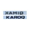 JBIW9 3D Car Rear Trunk Badge Emblem Sticker for Skoda Octavia Kodiaq Karoq Superb Rapid Fabia Kamiq Yeti 4x4 Letter Logo Accessories