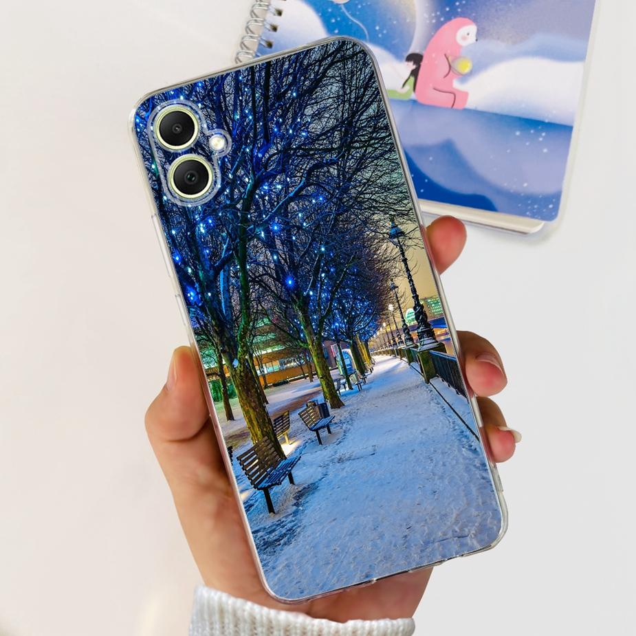 For Samsung Galaxy A05 Case SM-A055F Cute Painted Back Cover Phone Case For Samsung A05 A 05s Galaxy A05s Soft TPU Fundas Bumper
