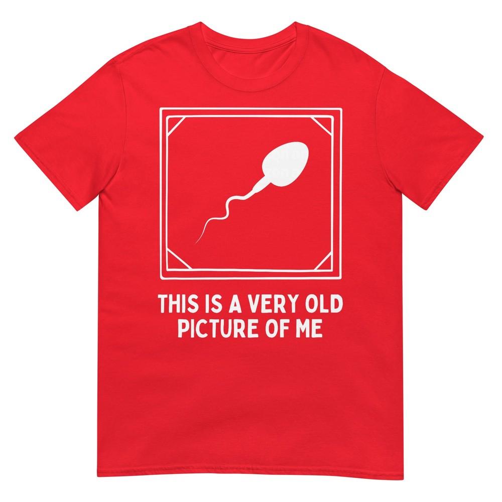 This Is A Very Old Picture Of Me Gag Adult Funny Tshirt