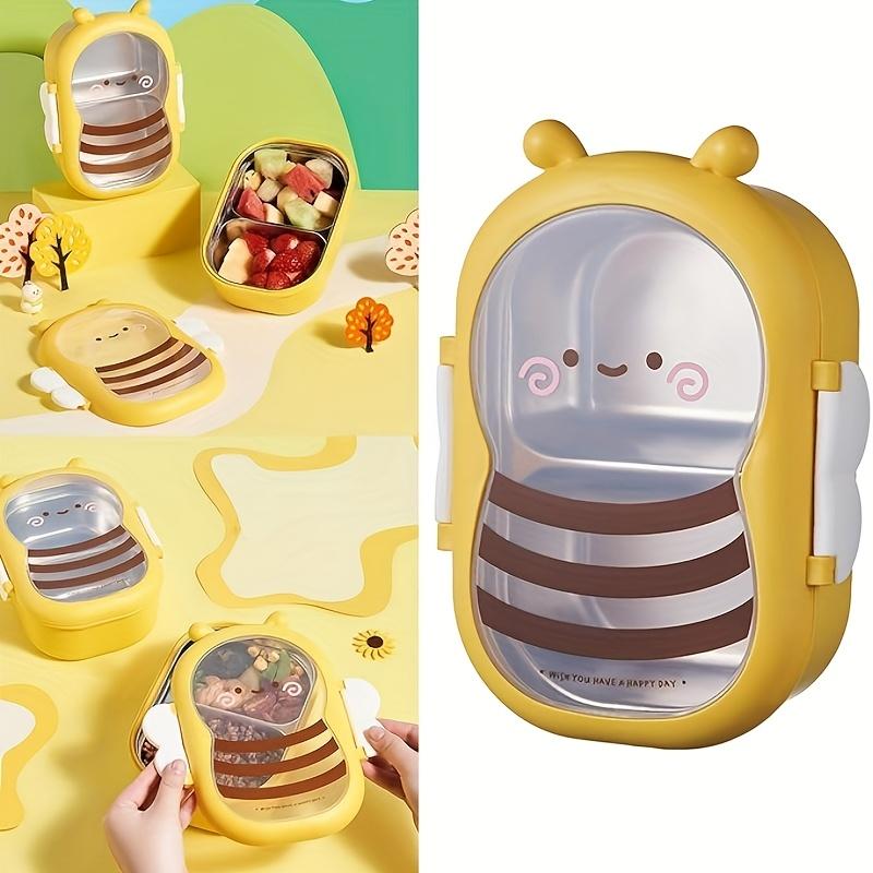 Stainless Steel Lunch Box Kids School Bento Box Kid Sealed Portable Food Containers Separate Heatable Lunchbox Kitchen Organizer