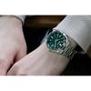 Мужские часы Seiko Selection SBTM319 с солнечной батареей и радиоконтролем, зеленый циферблат, индикатор даты, водозащита 10 бар, нержавеющая сталь