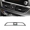 For Honda Accord 10th 2018 ABS Matte and Carbon Fibre Car Middle Air Outlet Decoration Cover Trim Car Styling Accessories
