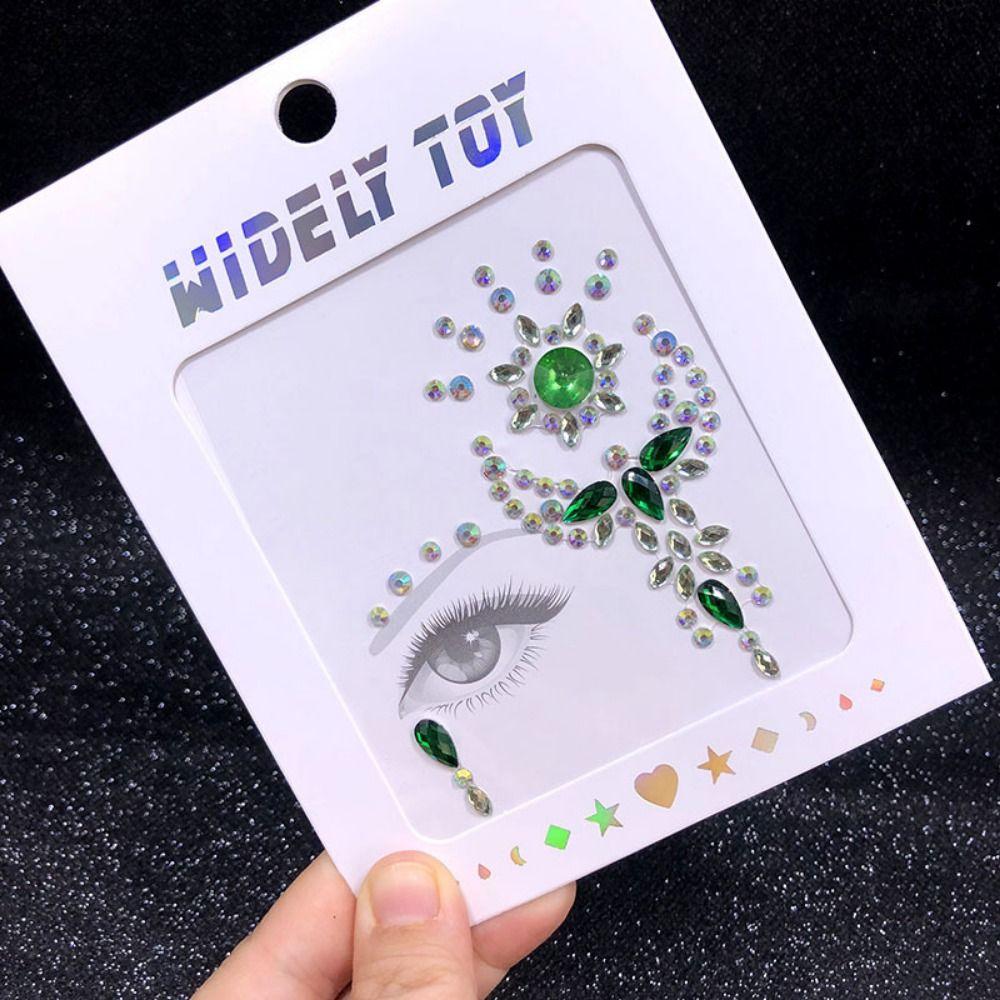 Поддельная татуировка 3D стразы наклейка без клея временная наклейка татуировка женщины