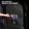 Interior Stickers Car Seat Backrest Anti-kick Pad Anti- Dirt Scratch Mat Auto Interior Accessories For Lexus F SPORT GX460 Ct200