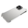 For iPhone 14 Pro Max Back Cover WANLONFENG TM Series 2.0mm Clear TPU Phone Case (Big Lens Hole)