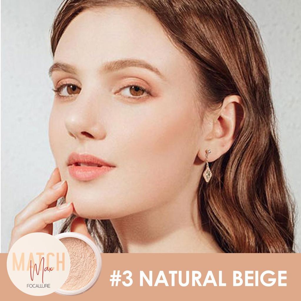 Focallure 4 цвета, минеральная рассыпчатая пудра для лица, водостойкая матовая пудра для макияжа, финишная пудра для контроля жирности, женская косметика