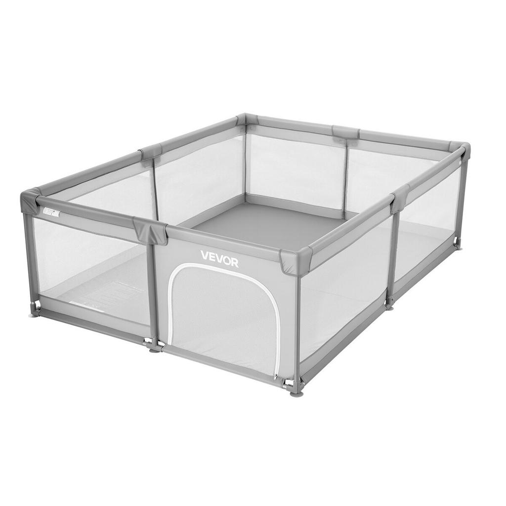 Baby Playpen, 2000 x 1785mm Extra Large Playpen for Babies Toddlers, Indoor/Outdoor Baby Fence Play Yard, No-Gap Safety Activity Center with 50 Ocean