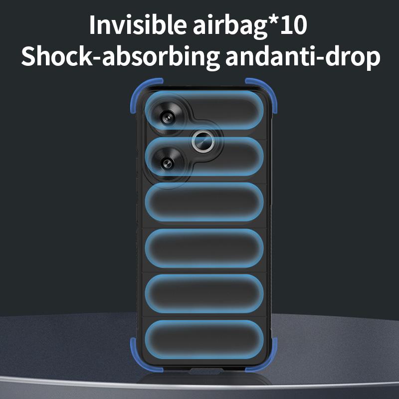 Skin Feeling Flexible Silicone Case for Xiaomi Poco F6 Pro F5 5G X6 X5 M6 Pro M5 4G Protective Cover Shockproof Fundas Coque