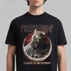 Футболка с графическим принтом Powerwolf Wolf Supermoon 2026 Пауэр-металл Стритвир Повседневный Унисекс Топ Для Фанатов