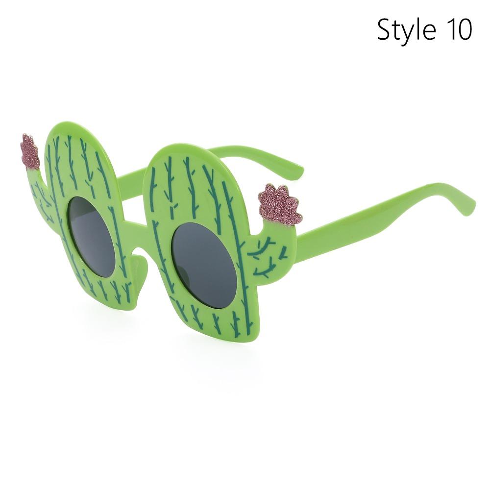 Fruit Design Funny Pineapple Sunglasses Trendy Beach Photo Glasses for Women & Men