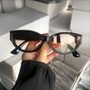 Солнцезащитные очки Cat Eye New Oval, персонализированные, винтажные, модные, трендовые, женские, для девушек, солнцезащитные очки, популярный бренд, дизайнерская оптика, линзы