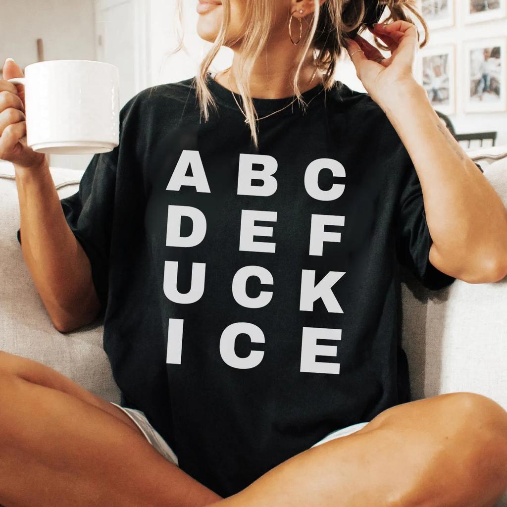Streetwear Funny Letter Novelty Creativity Fashion T Shirt Women Men Cotton Tee Casual Summer Oversized Summer Short Sleeve Meme