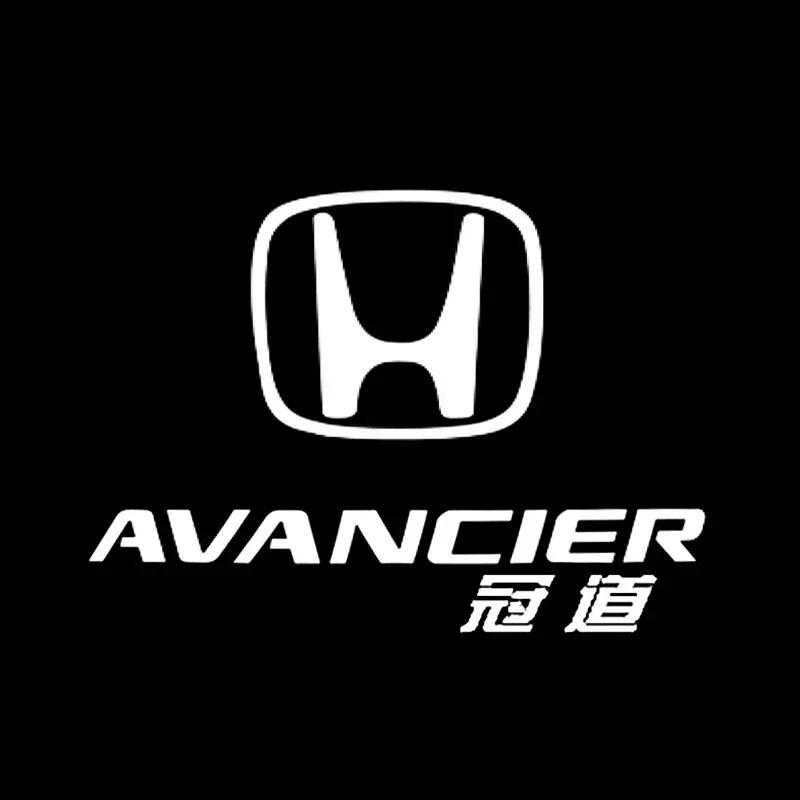 For Honda Ac2Pcs LED Car Door Welcome Light Projector Ghost Shadow Courtesy Lamp for Honda Accord Elysion CR-Z Odyssey SPIRIOR Accessories