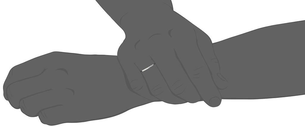 Official 10K White Gold Wedding Rings for Japanese Size 4℃ Couple's Men, 14, 11173-644-2255-00-14