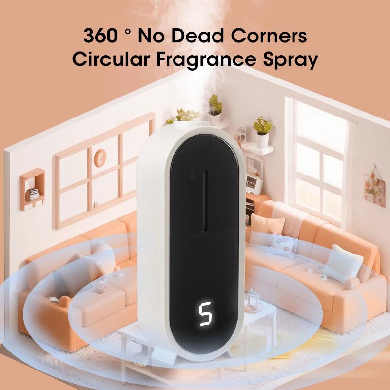 Автоматический циркулирующий аромадиффузор Умная машина для ароматизации воздуха Домашний диспенсер для эфирных масел с резервуаром 50 мл Распылитель аромата для спальни