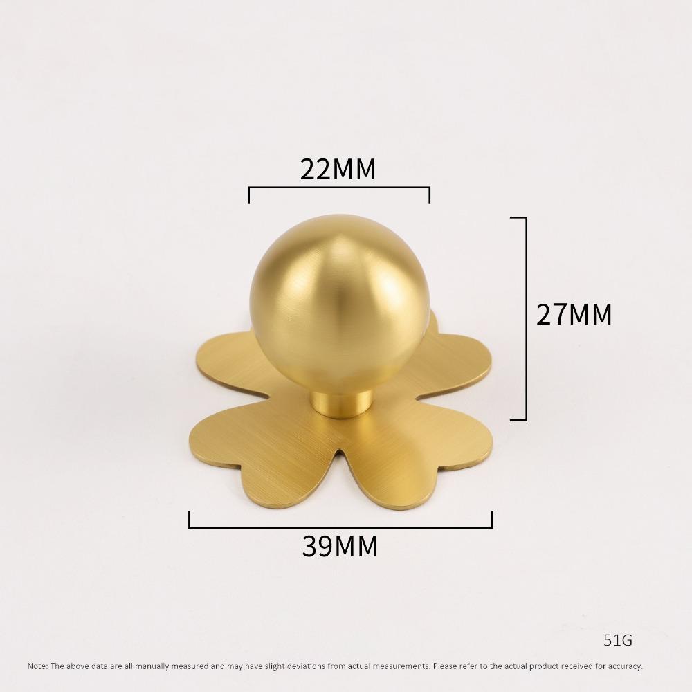 with Backplate Cabinet Pull Brass Cupboard Decorative Knob Modern Door Handle Cabinet Decoration