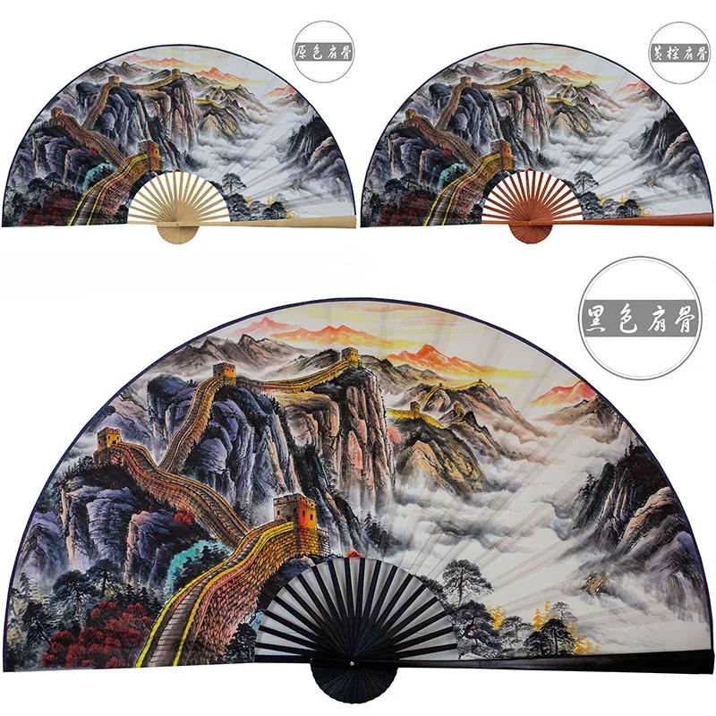 50x88 см большой веер для рисования из бумаги, настенный декоративный складной веер для офиса, зала, дома, гостиной, декоративный веер Lucky Strike