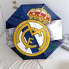 Узор Real Madrid CF, автоматический складной зонт, портативная и складная конструкция, 8 спиц, рождественский или день рождения подарок.