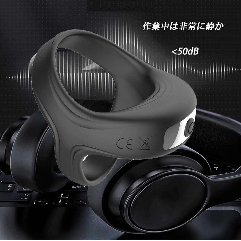 Кольцо для пениса Электрический вибратор Кольцо для пениса Инновационный игровой процесс Кольцо для пениса Вибратор для мужчин 10 Динамическая частота вибрации Популярные товары для взрослых