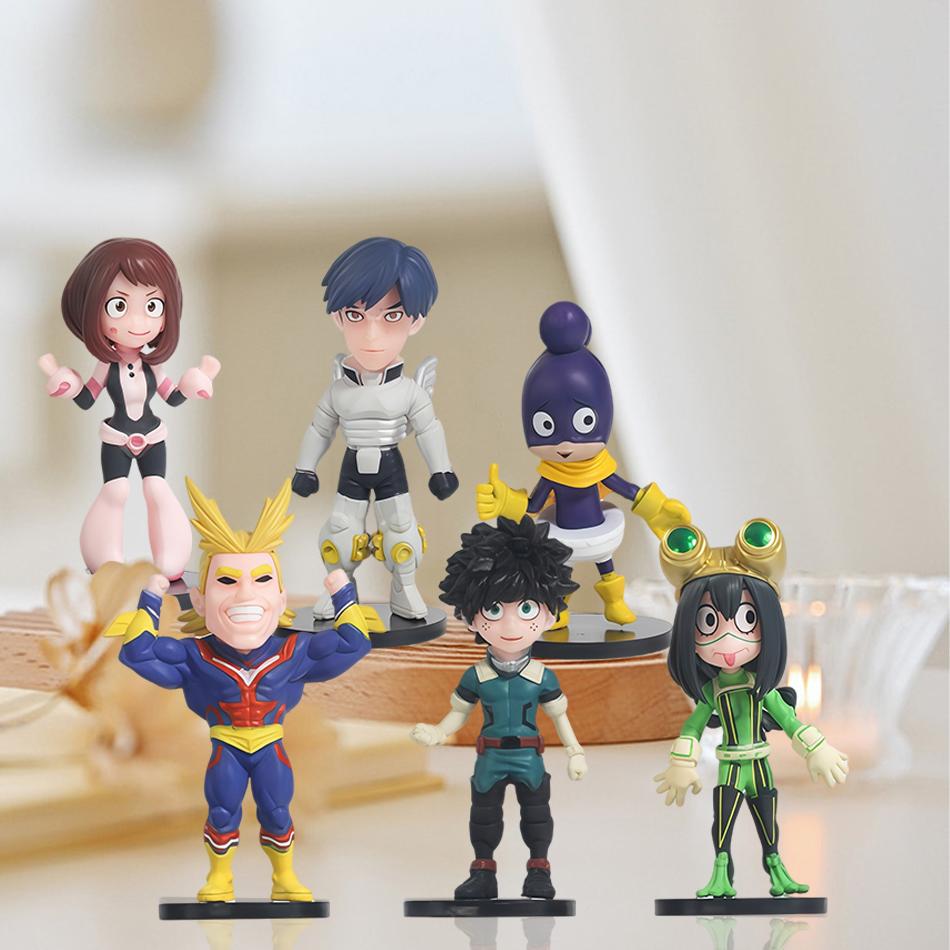 Новый Моя геройская академия Химико Тога Курогири Дважды Хацумэ Шигараки Деку Бакуго Тогата Даби Мидория Джиро Игрушки Аниме Фигурка Подарки