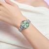 OLEVS Women's Quartz Watch Stainless Steel Band Classic Dial Luminous Function 30M Water Resistant Stylish Cute Gift