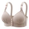 Front Closure Bra Push Up Bra for Women Comfortable Wireless Bralette Solid Color Brassiere Sexy Lingerie 36-46