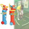 Высококачественный пластиковый мини-набор для гольфа для детей и родителей для развлечений на открытом воздухе
