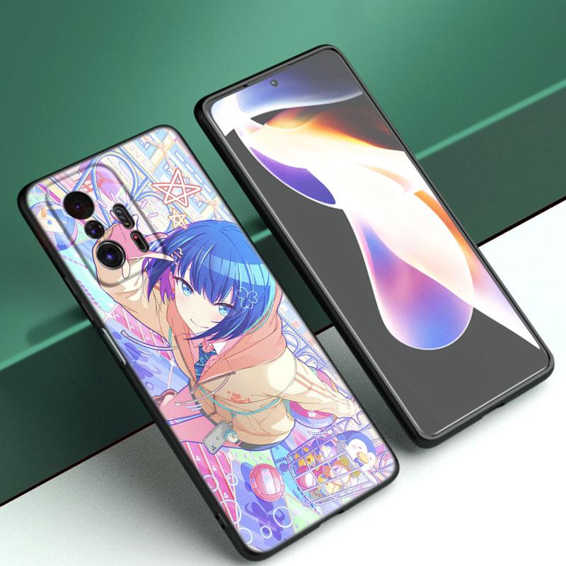 Game Project Sekai Black Silicone Phone Case For Xiaomi Mi 9 SE 8 10 10T 11 12 13 Lite 9T 11T 12S 12T 13T 14 Pro 5G NE 11i 12X