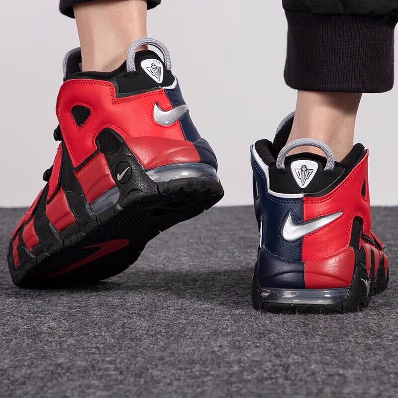 Nike Детские кроссовки Air More Uptempo 96 GS Split Black Midnight-Navy White DM0017-001