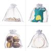 Organza Mesh Drawstring Jewelry Gift Bag