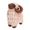 9.84in Sheep Plush Toy Soft PP Cotton Fluffy Sheep Plushie Bedroom Decor Birthday Gift for Kids