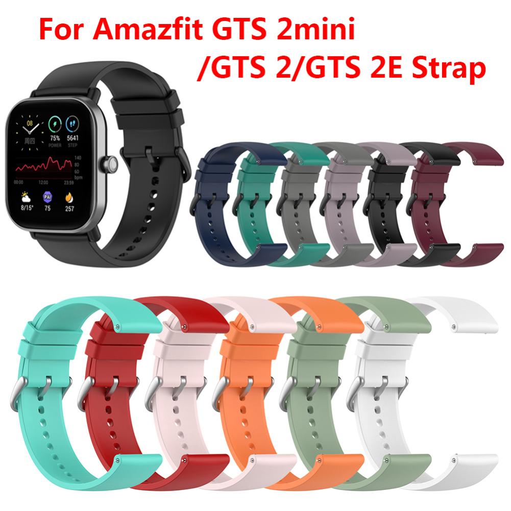 Силиконовый ремешок для часов Huami Amazfit GTS 2, сменный ремешок