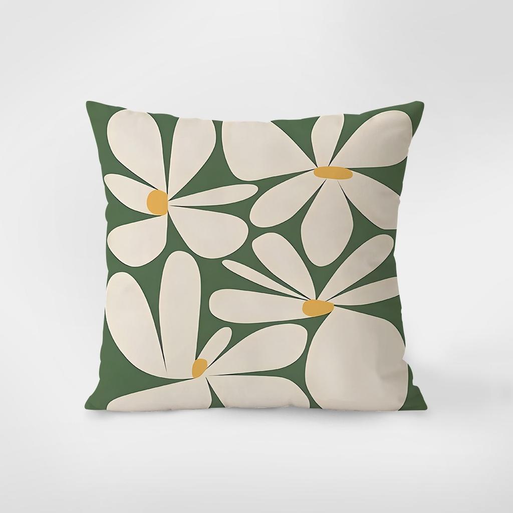 Simple Plant Pillowcase Interior Decoration Office Living Room Home Pillowcase