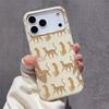 Чехол для телефона Samsung S26 A17 A26 A36 A05S A06 A15 A35 A54 Ультратонкий Soft Touch Прочный Желтый Леопардовый Чехол