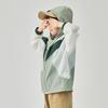 Duoduojia Boys' Geometric Color Block Hooded Summer Sun Protection Jacket