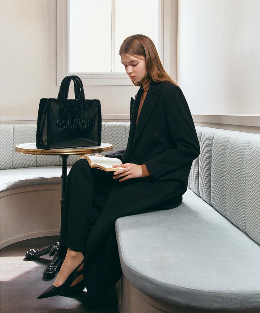Clave Bonnie Black Tote Bag