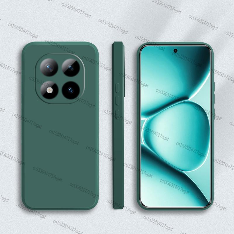 Для чехла Redmi Note 15 Pro Plus Оригинальный чехол из жидкого силикона конфетного цвета для Redmi Note 15 Pro Plus