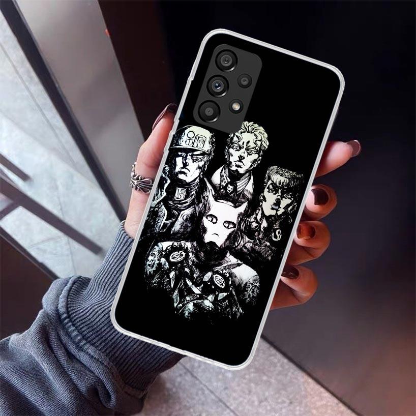 Чехол для телефона JoJo Кира Йошикаге Killer Queen для Samsung Galaxy A17 A57 A37 A16 A26 A36 A56 A15 A25 A35 A55 A14 A13 A54 A53 A34 A