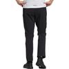 adidas Однотонные спортивные брюки прямого кроя с вышивкой логотипа, средней посадки, на кулиске, мужские, низ, черные HN2061
