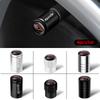 XXUI3 4pcs Car Styling Wheel Tire Valve Cap Air Stem Cover Badge Decoration For Ford Mustang ST Focus Mondeo Fiesta Kuga Accessories