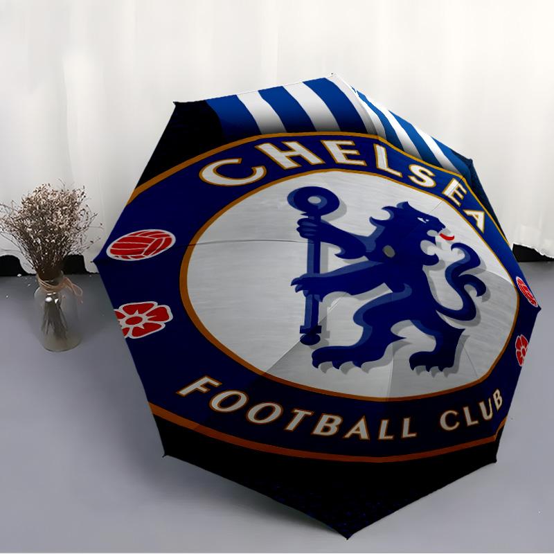 1pc C-Chelsea Umbrella, Sun Protection, And UV Shielding. It Has Eight Sturdy Ribs for Outdoor Use And Perfect As a Holiday Gift