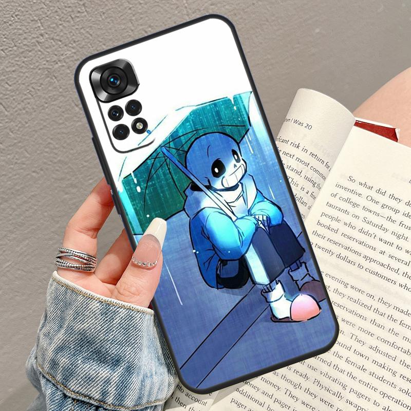 Game Undertale Sans Case For Xiaomi Redmi Note 8 9 10 11 12 Pro Plus Turbo 11S 10S 12S Redmi 9C 10C 12C Coque