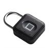 Keyless Smart Fingerprint Padlock for School Locker Gym Cabinet IP67 Waterproof Biometric Zinc Alloy Lock with USB Charging Port