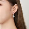 Lindon Copper Alloy Zircon Earrings Drop Earrings For Women Wedding Party Gifts