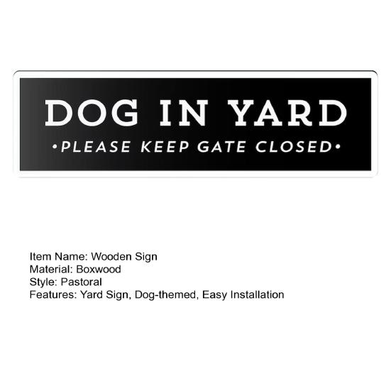 Знак «Собака во дворе», знак «Домашнее животное, семья, двор», настенный декор, деревянный знак «Держите ворота закрытыми» для владельцев собак в саду и дворе, подарок на новоселье