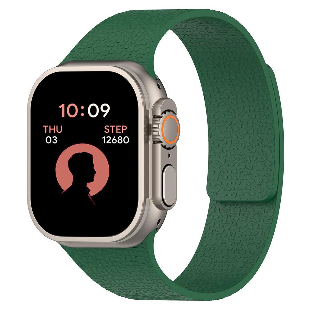 Силиконовый браслет Ремешок Магнитный ремешок Для Apple Watch Ultra 3 49мм 44мм 44мм 46мм 42мм 40мм iWatch Серии 11 10 9 8 7 SE 3