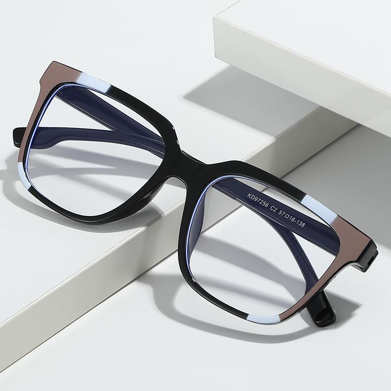 New Multi-Color Fashion Square Glasses Unisex Anti-Blue Light Eyewear