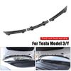 1 Set For Tesla Model 3 Y Front Chassis Cover Water Strip Air Inlet Protective Cover Hood Sealing Strip Modification Accessories